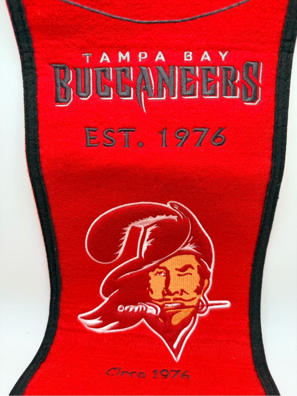 Tampa Bay Buccaneers NFL Heritage Evolution Banner